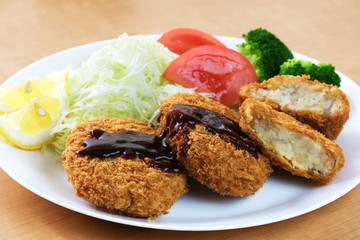 日本のじゃがいも料理コロッケ