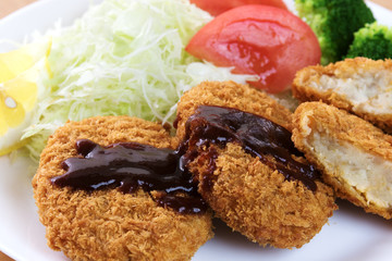 日本のじゃがいも料理コロッケ