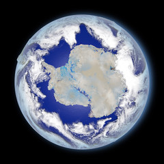 Antarctica from space