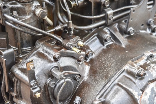 Old Diesel Engine Details