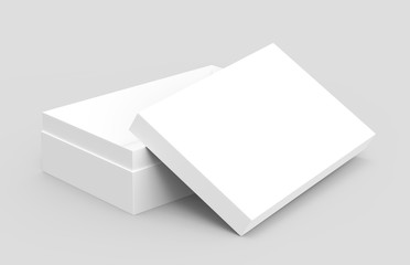blank paper box