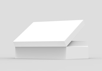 blank paper box