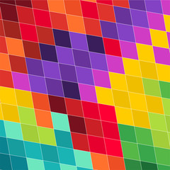 vector illustration of triangle  Multicolored Background