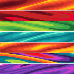 Abstract wave Multicolored Background