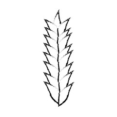 Wheat cereal food icon vector illustration graphic design