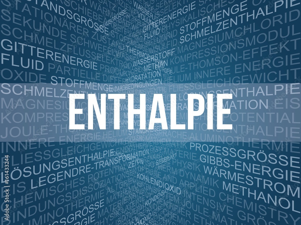 Canvas Prints Enthalpie