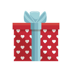 gift present box icon vector illustration graphic design