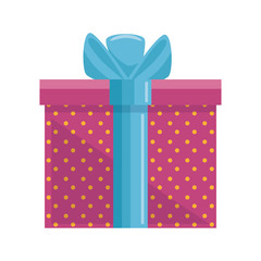 gift present box icon vector illustration graphic design