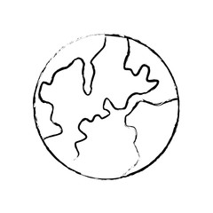 global world earth map atlas location vector illustration