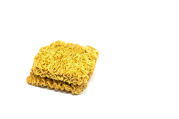 Instant Noodle isolated on white background