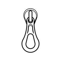 Zipper symbol icon vector illustration graphic design