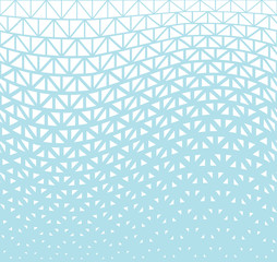 geometric halftone triangle minimal graphic vector pattern