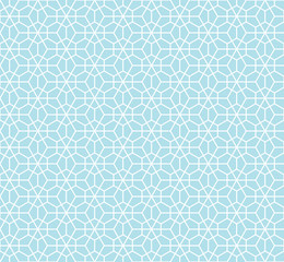 hexagon geometric line grid pattern vector background