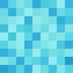 Fototapeta premium Vector background with blue and squares