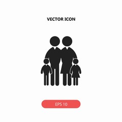 family vector icon