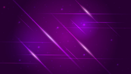 Abstract bright motion background with blurred light rays and lens flare. Dynamic digital, technology backdrop for breaking news or cover. Vector illustration.