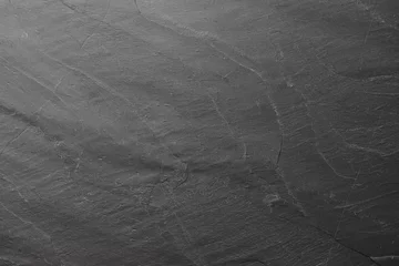 Abwaschbare Fototapete Steine Gray stone textured industrial background, natural slate close up