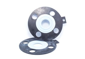 Rubber teflon gasket