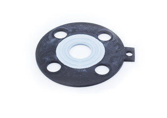 Rubber teflon gasket