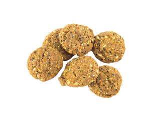 Cookies isolated on white background