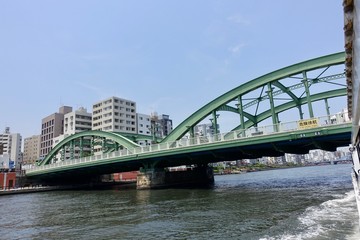 Naklejka premium 隅田川の橋