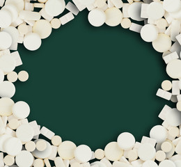Pharmaceutical Medicine Pills Background