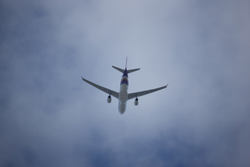 Fototapeta na wymiar Airbus A330-300 of Thai Airway.