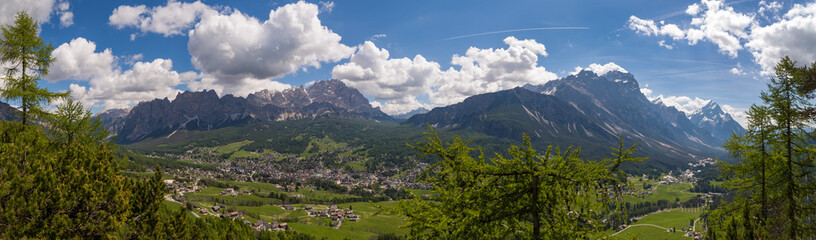 Panoramica Cortina d'Ampezzo