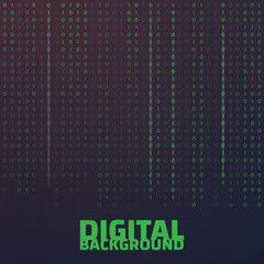 Algorithm binary, data code, decryption and encoding