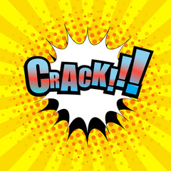 Comic Crack wording template