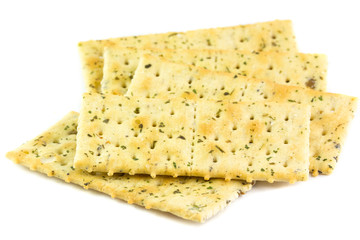 Crackers aromatizzati al rosmarino