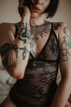 Inked woman