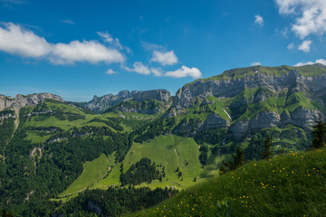 Swiss Alps. Appenzell Innerrhoden. Ebenalp.