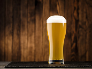 Unfiltered light beer