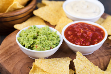 Corn chips nachos