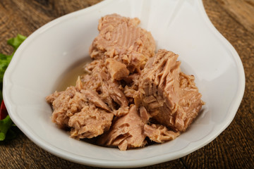 Canned tuna fish
