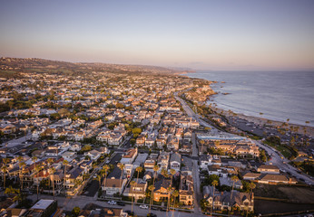Fototapeta premium Aerial of Newport Beach Corona Del Mar