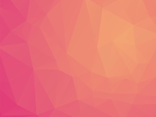 Obraz premium soft red geometric abstract pattern