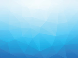 abstract blue triangular background