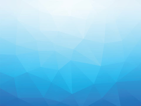 abstract blue triangular background