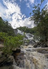 Fototapeta na wymiar Waterfall in Laos.