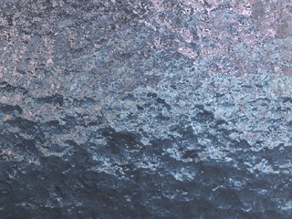 3D Ice Background Illustration