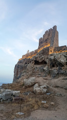 Lindos and the Acropolis Rhodes island Greece