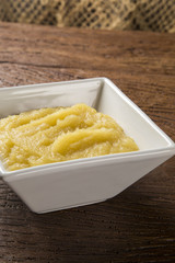 Apple puree for babies
