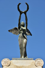 Obraz premium Statue einer Siegesgöttin