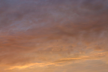 Obraz premium Dramatic sunset and sunrise sky.