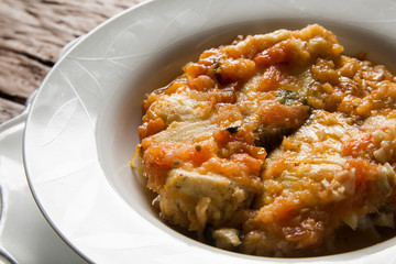 Peixada catarinense - brazilian fish stew