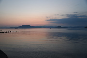 瀬戸の夕日