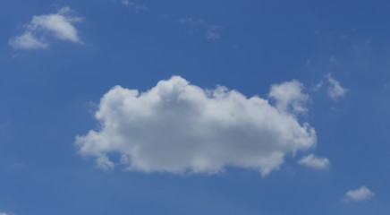 Beautiful of blue sky with white cloud for texture Concept idea