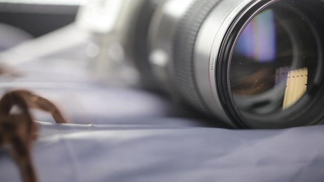 Spider and Cannon Lens